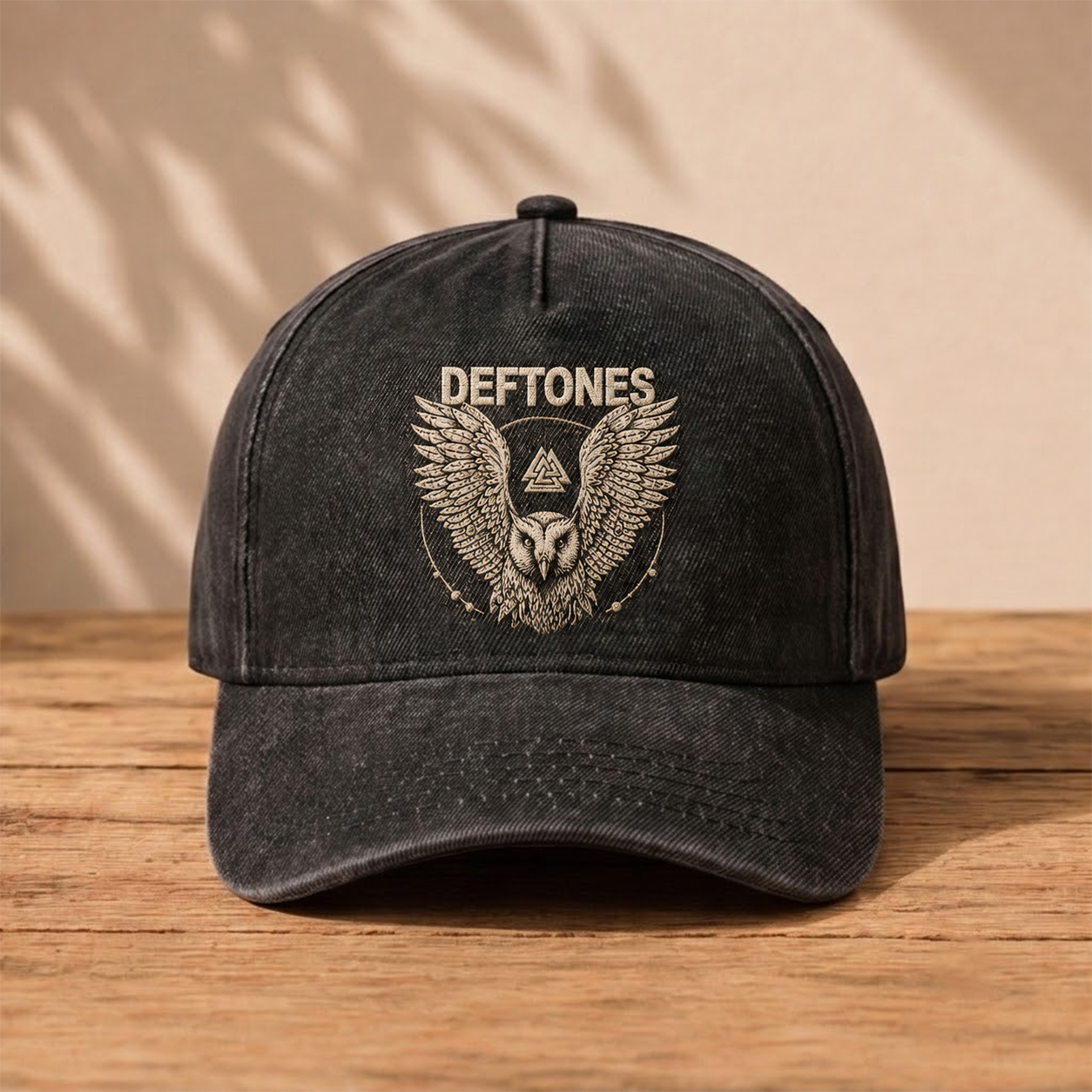 DFT Winged Owl Premium Denim Cap QH