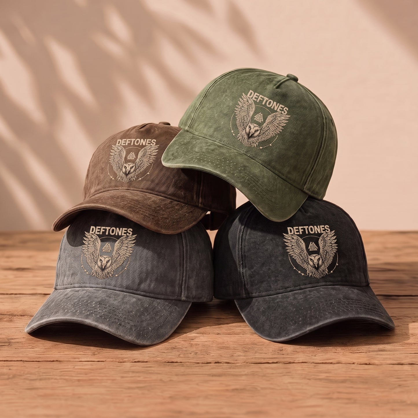 DFT Winged Owl Premium Denim Cap QH
