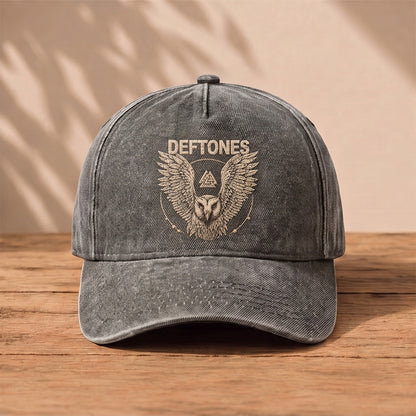 DFT Winged Owl Premium Denim Cap QH