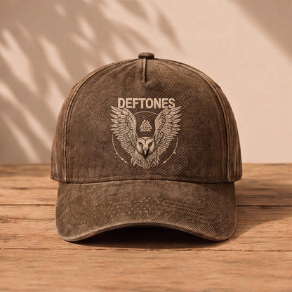 DFT Winged Owl Premium Denim Cap QH