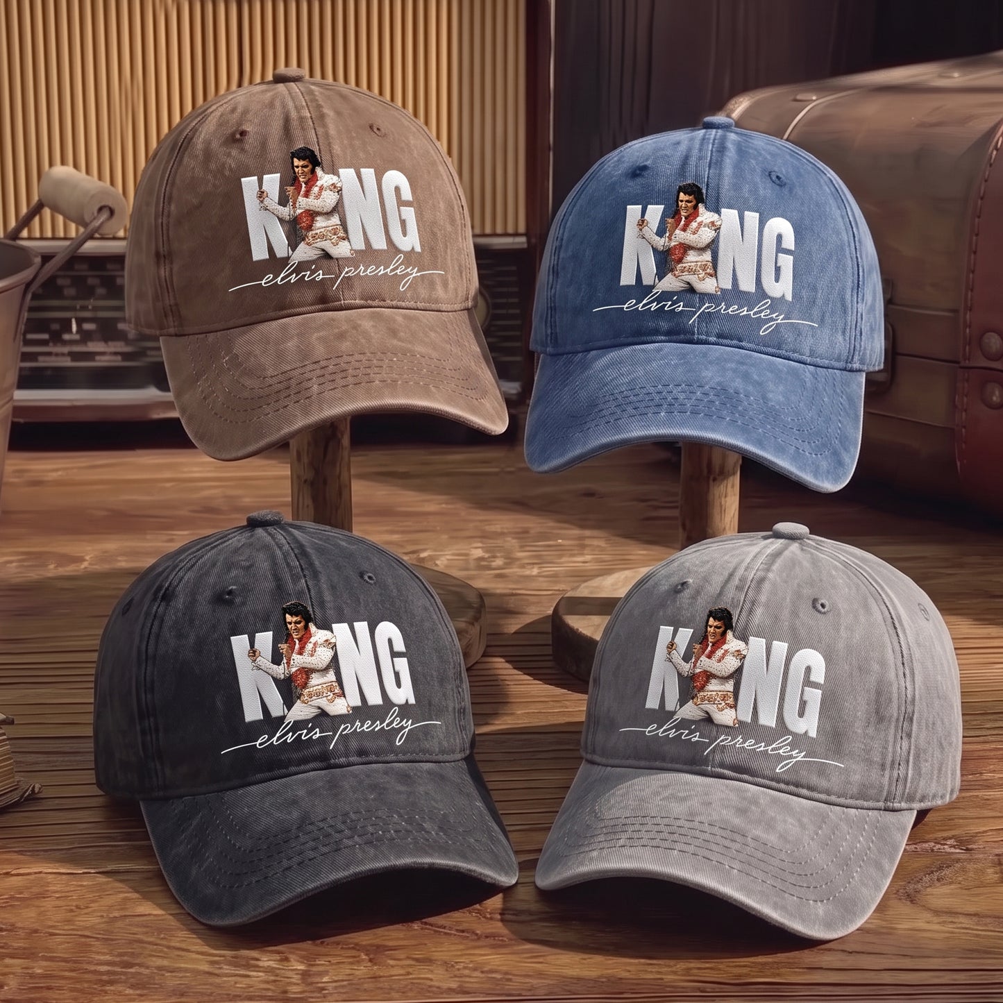 ELV King Classic Premium Denim Cap QH