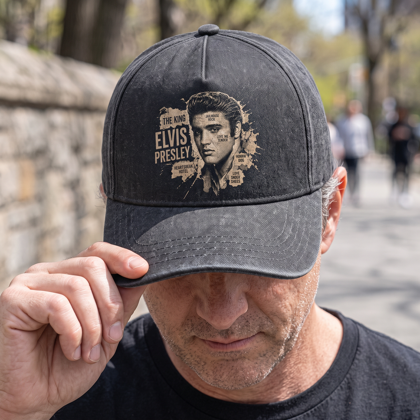 EPR The King Portrait Premium Denim Cap QHA