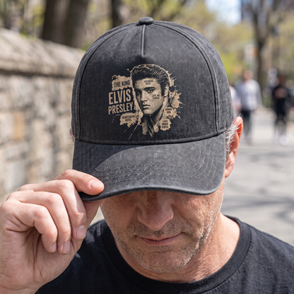 EPR The King Portrait Premium Denim Cap QHA