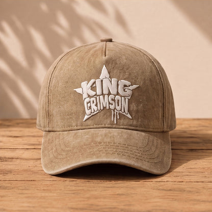 KCR Classic Star Logo Embroidered Premium Denim Cap QH