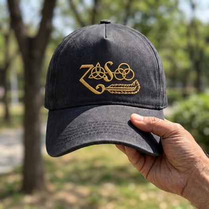 LZE Symbols Logo Premium Denim Cap QH
