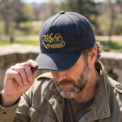 LZE Symbols Logo Premium Denim Cap QH