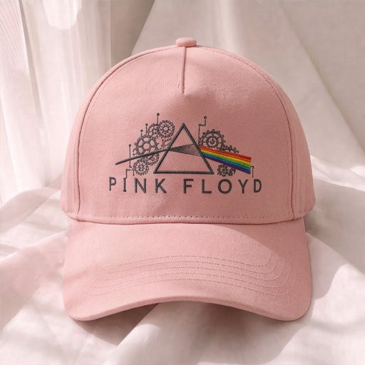 PFL Mechanical Rainbow Prism Embroidered Premium Denim Cap QH