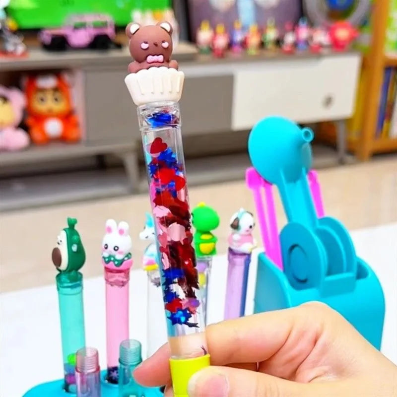 New Magic Sand Pen DIY Craft Set for Kids | STEM Educational Toy & Parent-Child Interactive Gift Box
