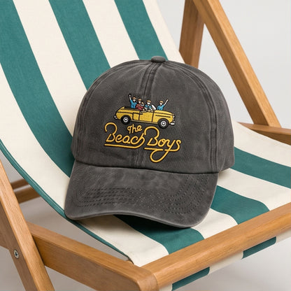 TBB Yellow Convertible Premium Denim Cap QH