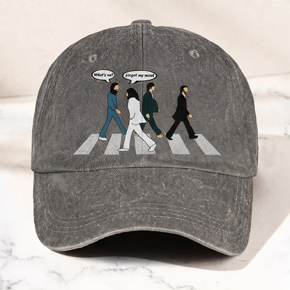 TBE Abbey Walk Humor Premium Denim Cap QH