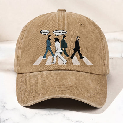TBE Abbey Walk Humor Premium Denim Cap QH