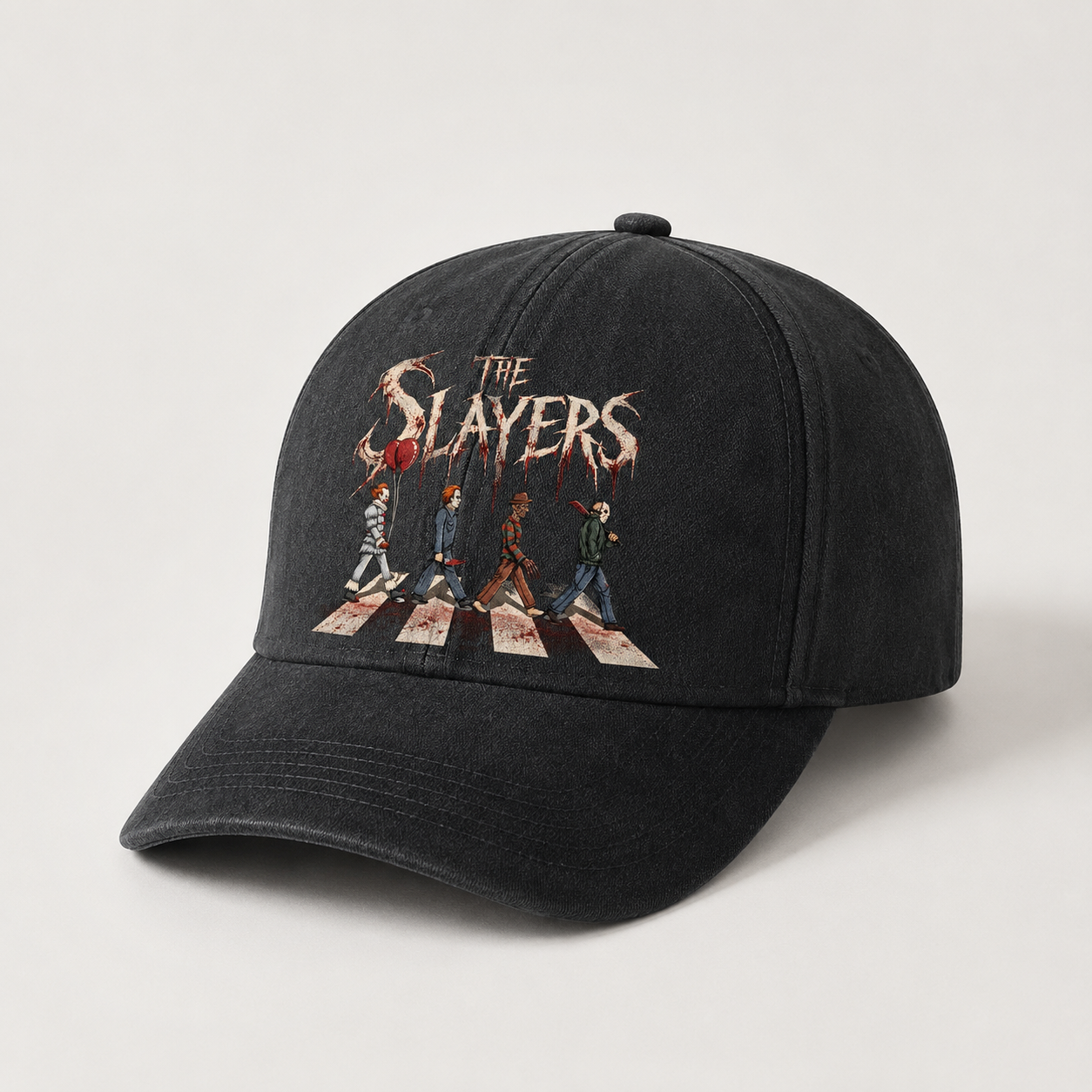 Horror Slayers Crosswalk Premium Denim Cap QH