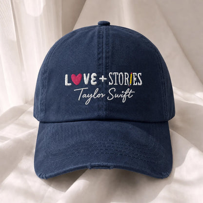 TSW Love Stories Minimal Premium Denim Cap QH