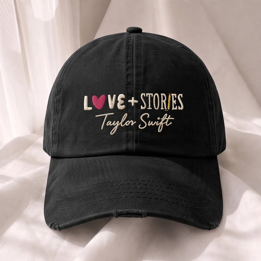 TSW Love Stories Minimal Premium Denim Cap QH