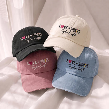 TSW Love Stories Minimal Premium Denim Cap QH
