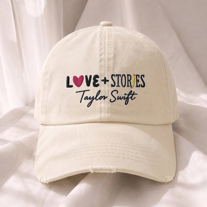 TSW Love Stories Minimal Premium Denim Cap QH