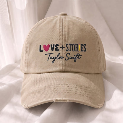TSW Love Stories Minimal Premium Denim Cap QH