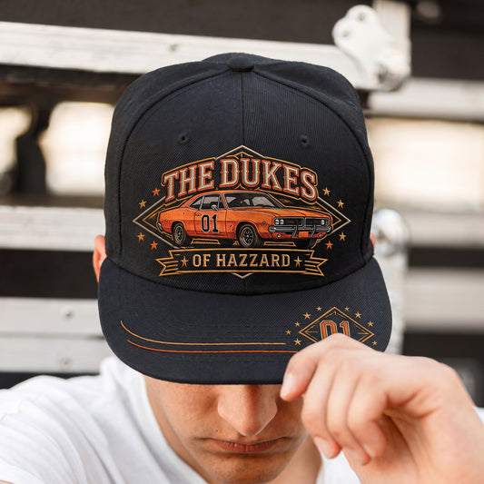 The Dukes of Hazzard General Lee Embroidered Denim Cap