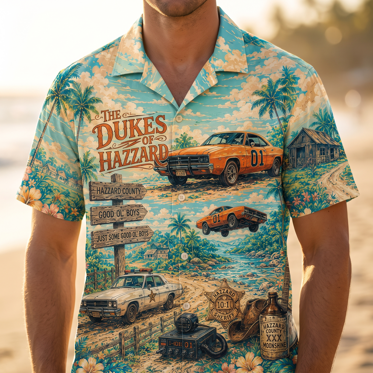 PREMIUM TDH HAWAIIAN SHIRT QH