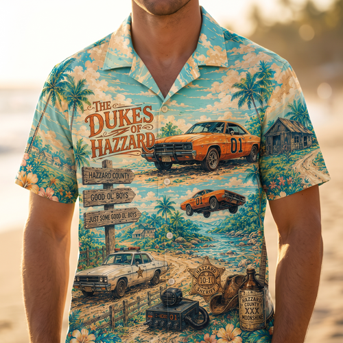 PREMIUM TDH HAWAIIAN SHIRT QH