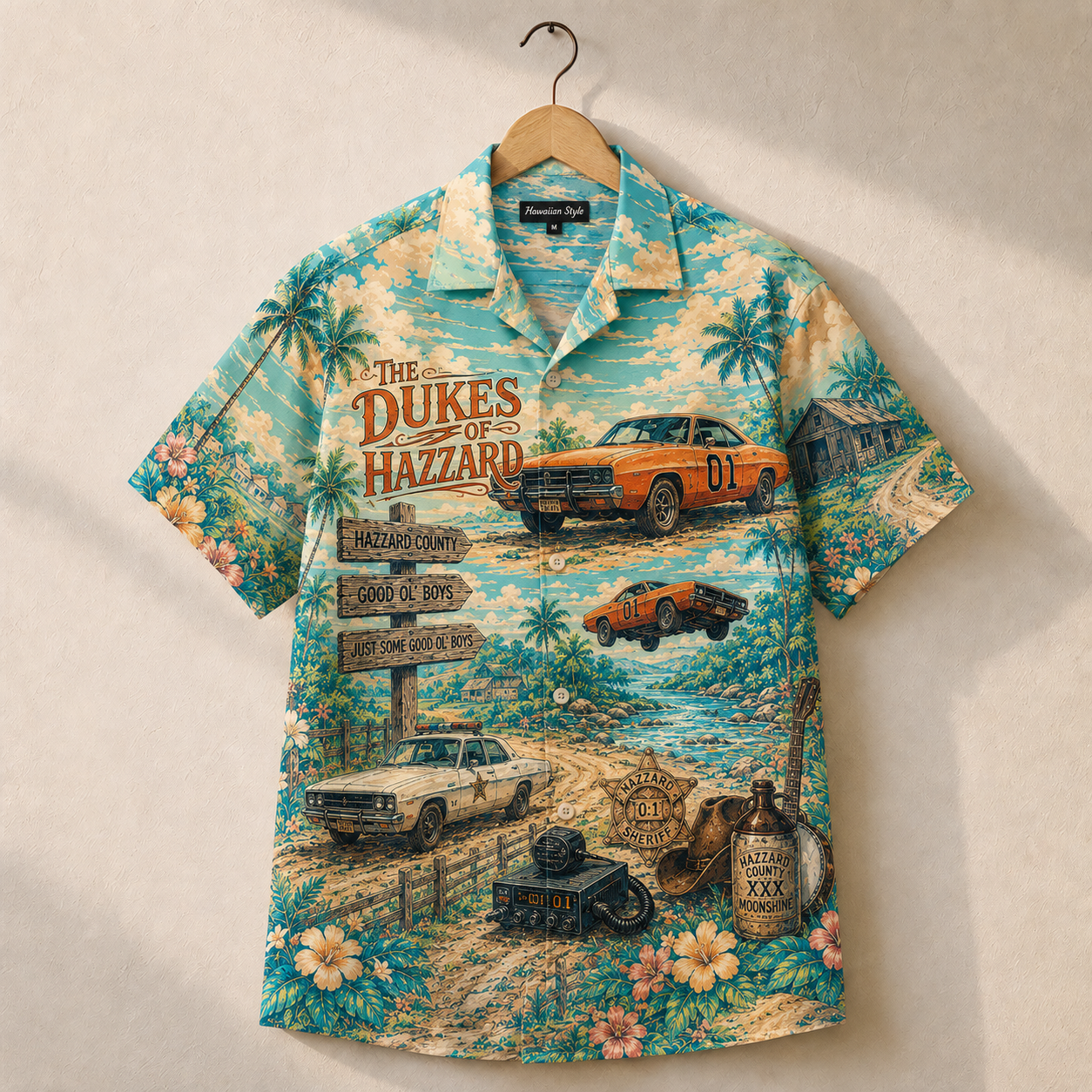 PREMIUM TDH HAWAIIAN SHIRT QH