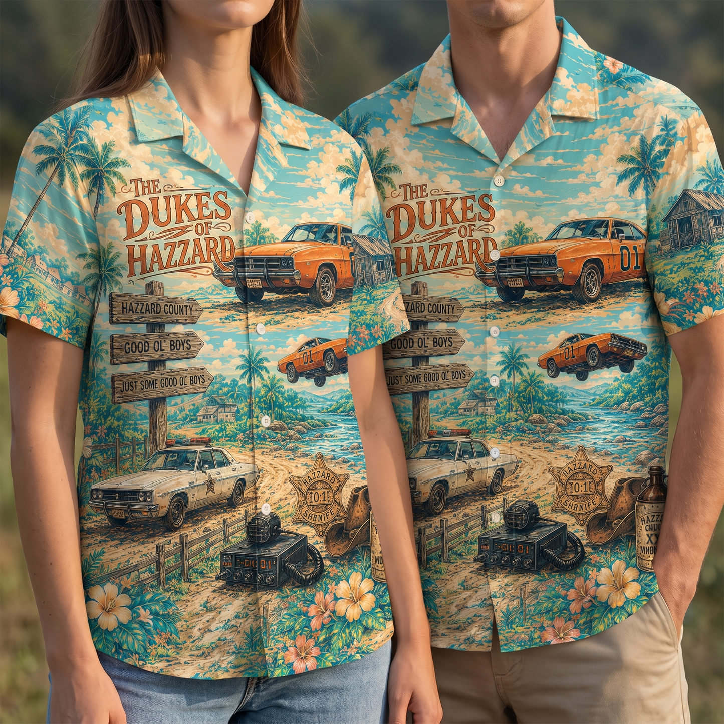 PREMIUM TDH HAWAIIAN SHIRT QH