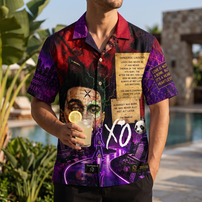 PREMIUM TWD HAWAIIAN SHIRT QH