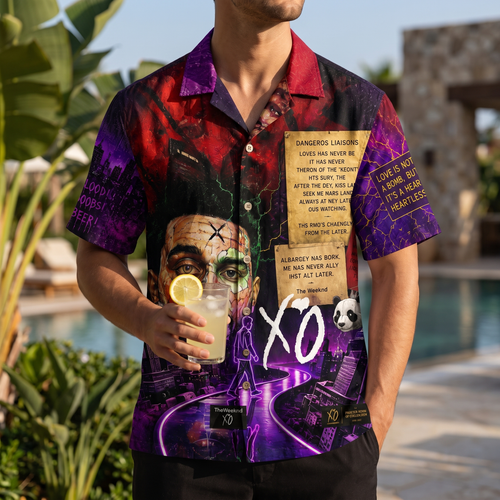 PREMIUM TWD HAWAIIAN SHIRT QH