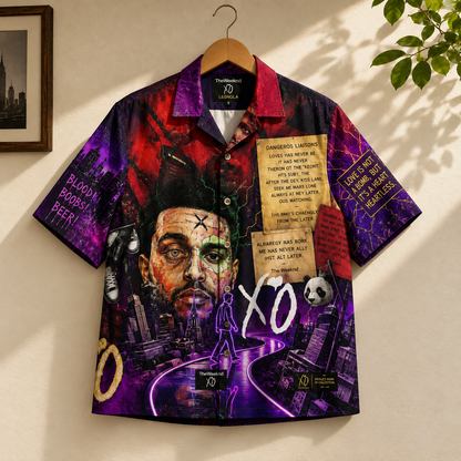 PREMIUM TWD HAWAIIAN SHIRT QH