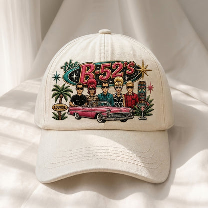 B52 Retro Lounge Premium Denim Cap QH