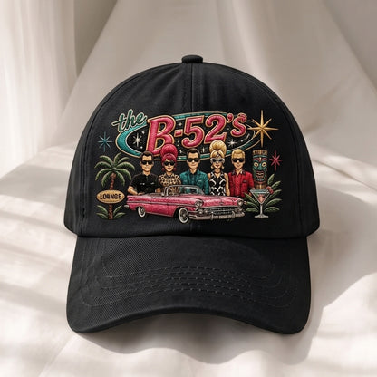 B52 Retro Lounge Premium Denim Cap QH