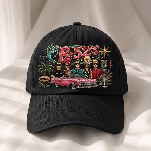 B52 Retro Lounge Premium Denim Cap QH