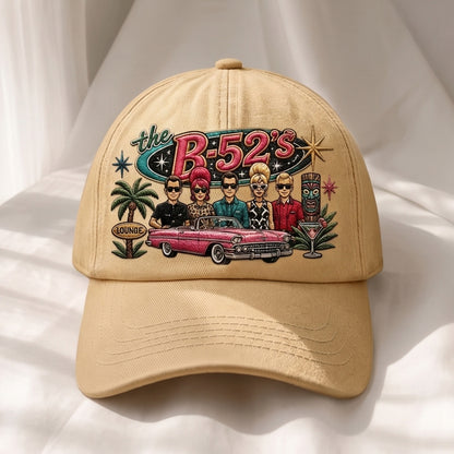 B52 Retro Lounge Premium Denim Cap QH