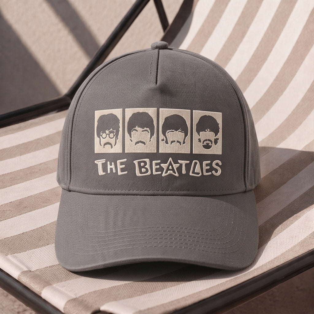 TBE Classic Four Portraits Embroidered Premium Denim Cap QH