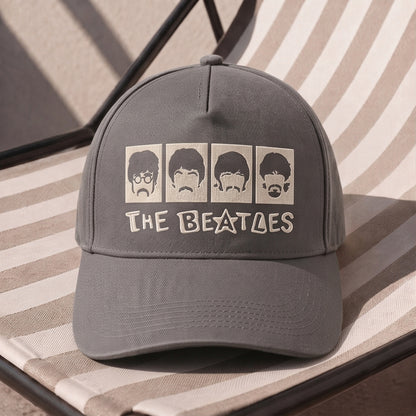 TBE Classic Four Portraits Embroidered Premium Denim Cap QH