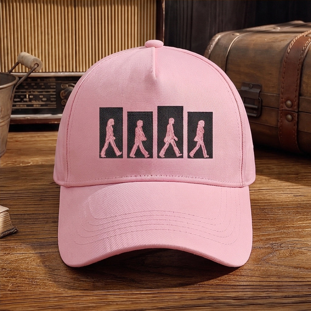 TBE Abbey Road Silhouettes Embroidered Premium Denim Cap QH