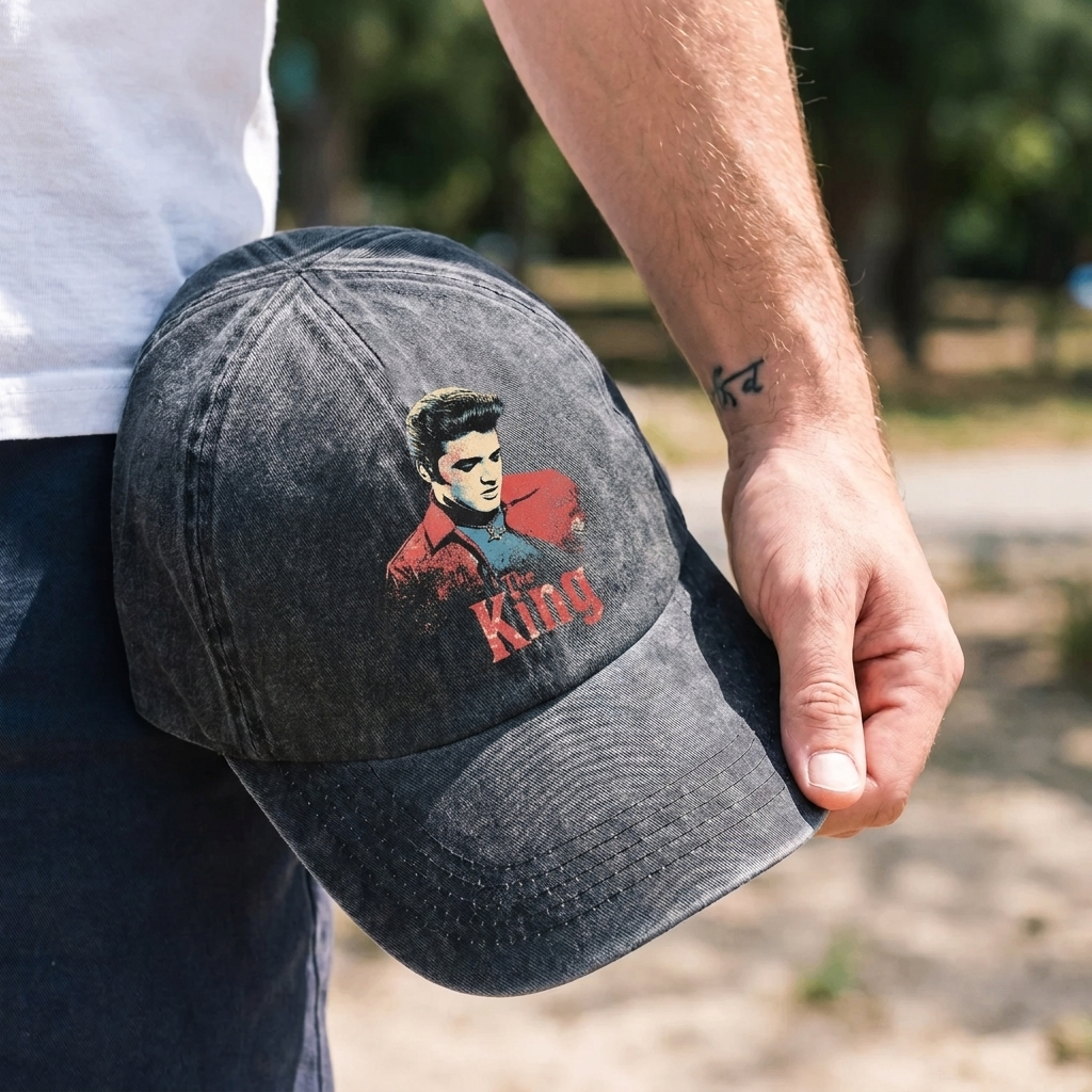 EPR The King Portrait Premium Denim Cap QH