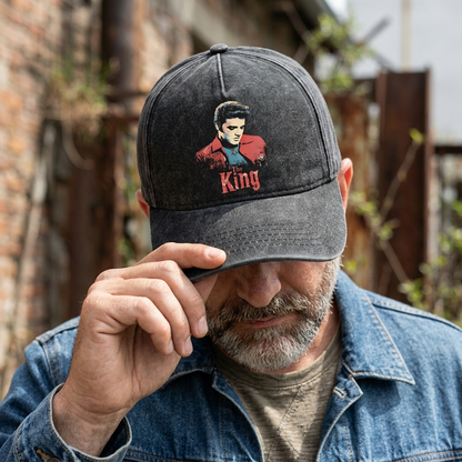 EPR The King Portrait Premium Denim Cap QH