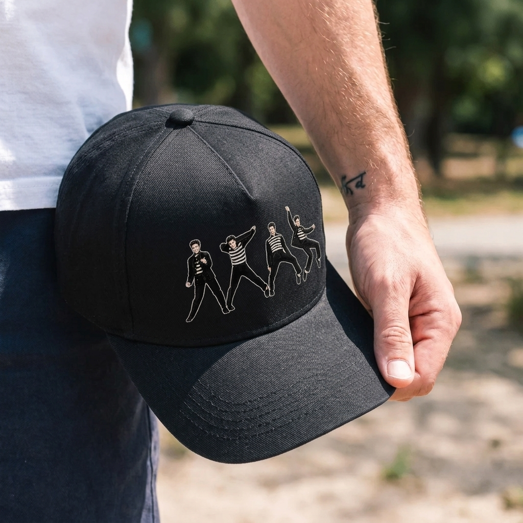 EPR Jailhouse Rock Dance Lineup Premium Denim Cap QH