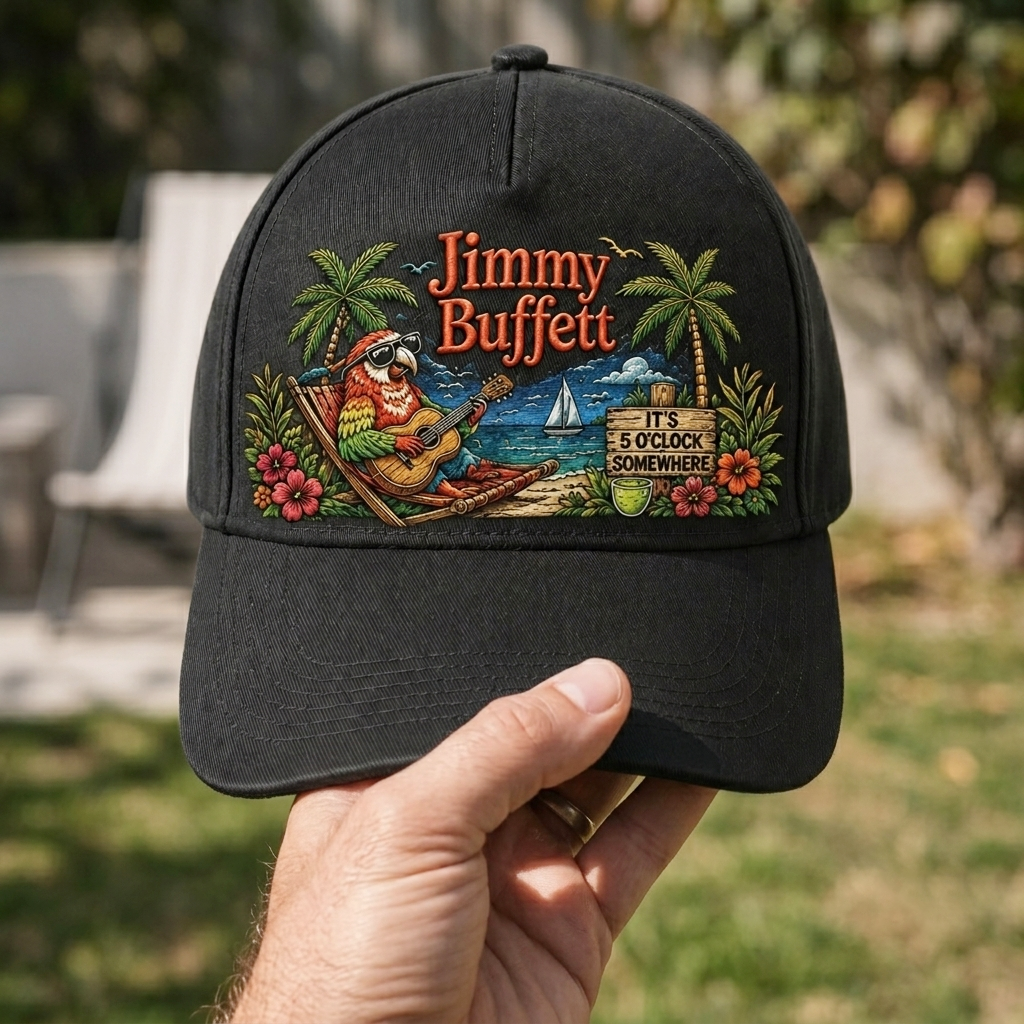 JBU Five O'Clock Somewhere Premium Denim Cap QH