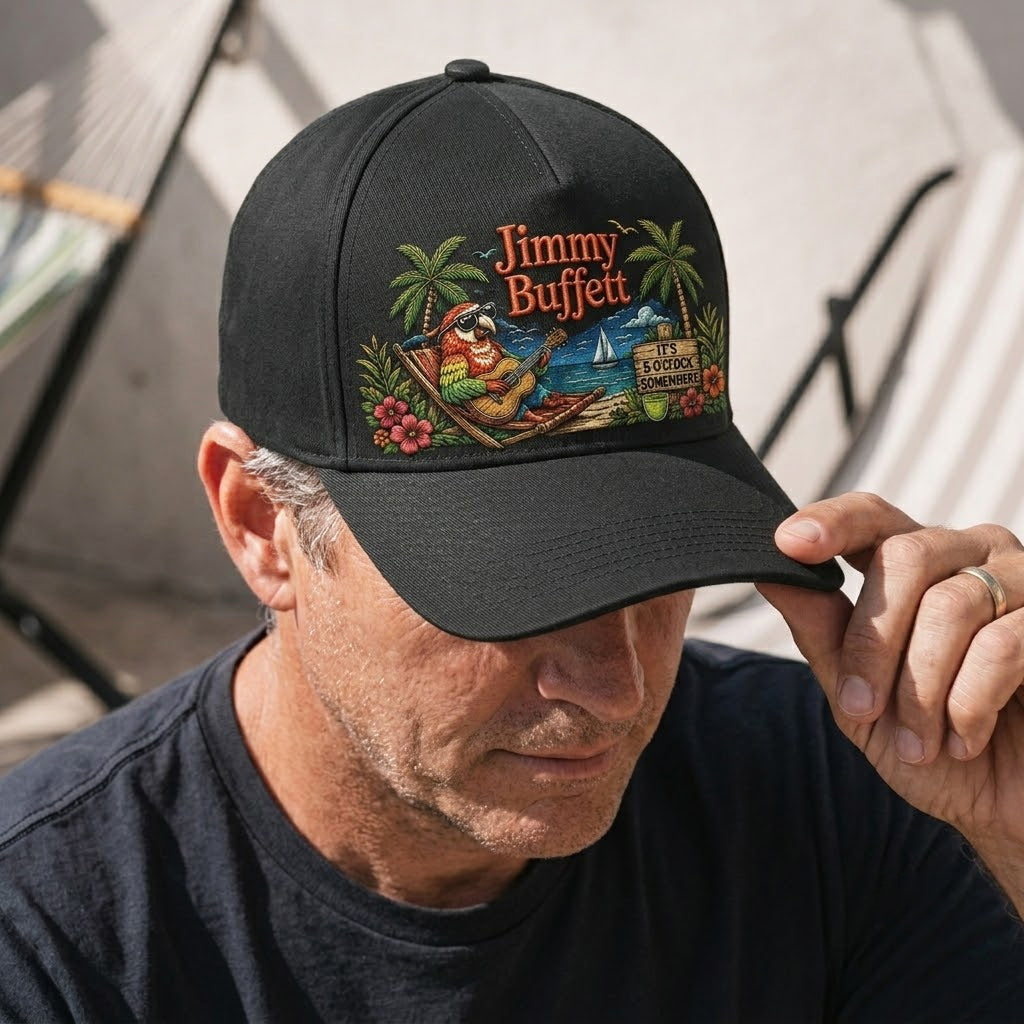 JBU Five O'Clock Somewhere Premium Denim Cap QH