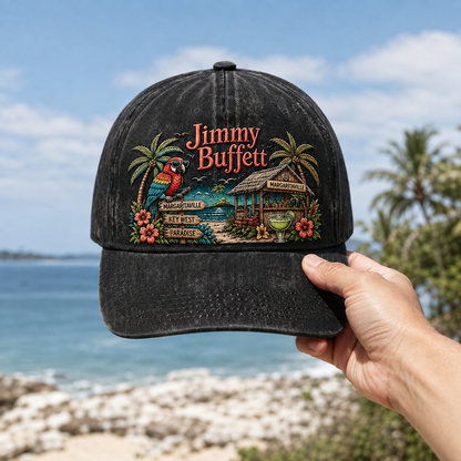 JBU Margaritaville Paradise Premium Denim Cap QH