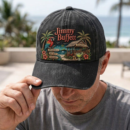 JBU Margaritaville Paradise Premium Denim Cap QH