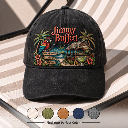 JBU Margaritaville Paradise Premium Denim Cap QH
