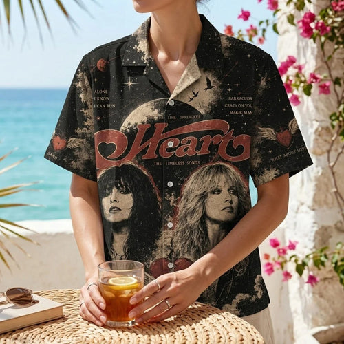 HRT Timeless Rock Sisters Premium Hawaiian Shirt QH