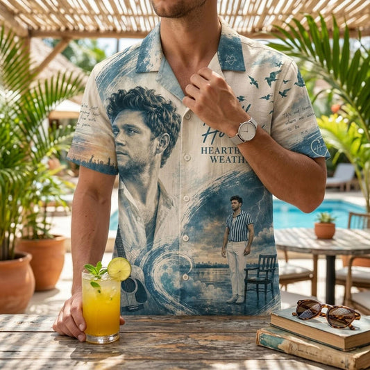 NHO Heartbreak Weather Premium Hawaiian Shirt QH