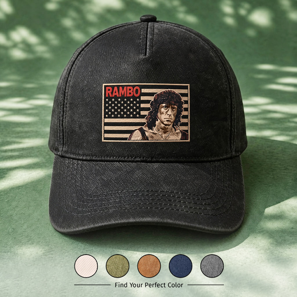 RAM Vintage Flag Portrait Premium Denim Cap QH