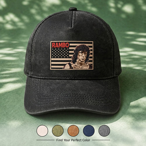 RAM Vintage Flag Portrait Premium Denim Cap QH