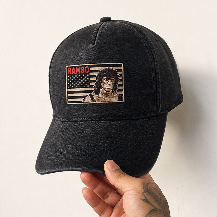 RAM Vintage Flag Portrait Premium Denim Cap QH